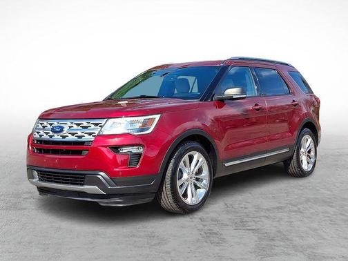 Ruby Red Metallic Tinted Clearcoat 2019 Ford Explorer XLT