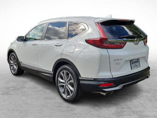 Platinum White Pearl 2021 Honda CR-V AWD Touring