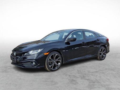 Crystal Black Pearl 2021 Honda Civic Sport