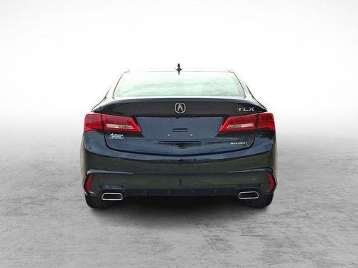 Black 2018 Acura TLX Technology