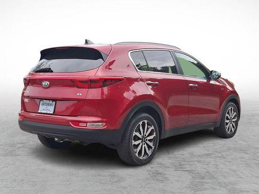 Hyper Red 2017 Kia Sportage EX