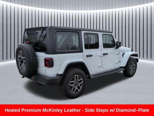 Bright White 2024 Jeep Wrangler 4-Door Sahara