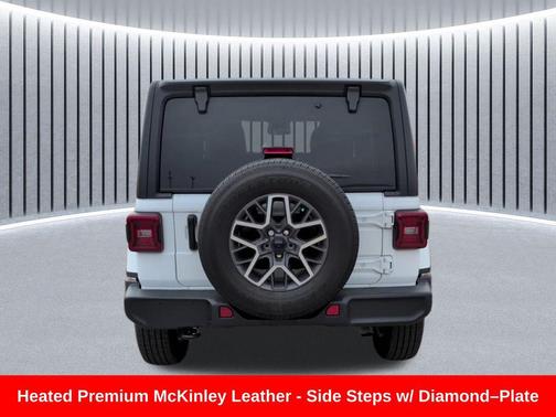 Bright White 2024 Jeep Wrangler 4-Door Sahara