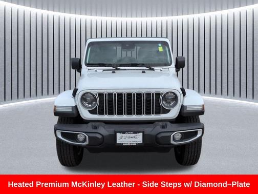 Bright White 2024 Jeep Wrangler 4-Door Sahara