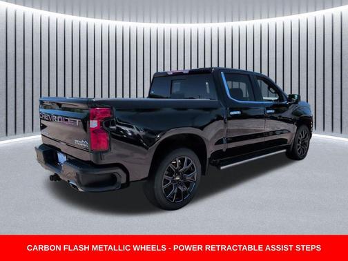 Black Metallic 2022 Chevrolet Silverado 1500 Limited High Country
