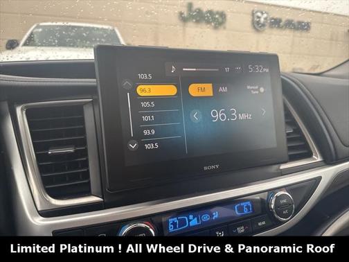 2018 Toyota Highlander Limited Platinum
