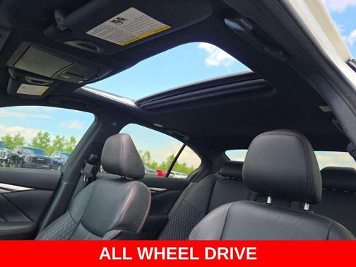 Majestic White 2018 INFINITI Q50 3.0t RED SPORT 400