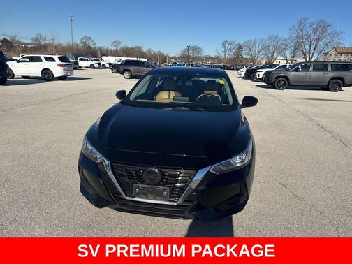 Super Black 2021 Nissan Sentra SV