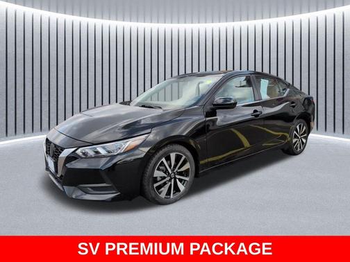 Super Black 2021 Nissan Sentra SV