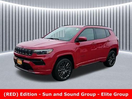 Red Hot Pearlcoat 2024 Jeep Compass Limited