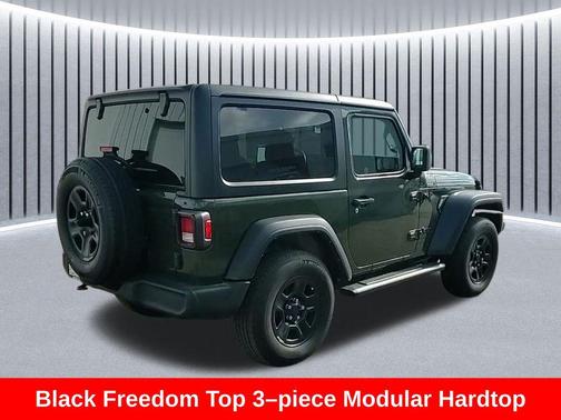 Sarge Green Clearcoat 2022 Jeep Wrangler Sport