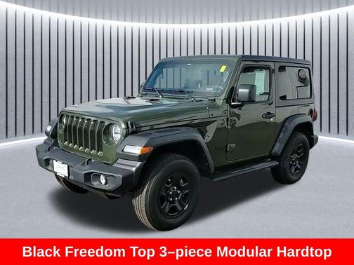 Sarge Green Clearcoat 2022 Jeep Wrangler Sport