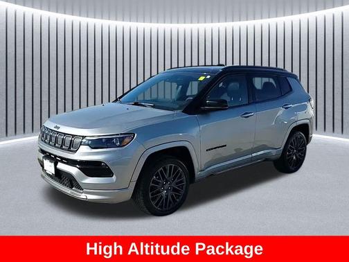 Billet Silver Metallic Clearcoat 2022 Jeep Compass High Altitude
