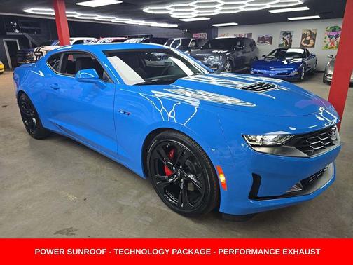 Rapid Blue 2023 Chevrolet Camaro LT1