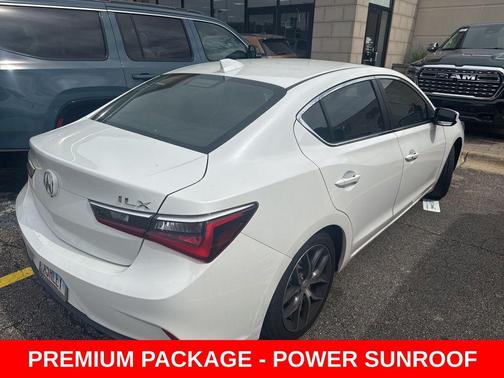 Platinum White Pearl 2021 Acura ILX Premium Package