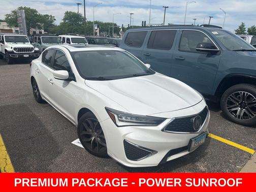 Platinum White Pearl 2021 Acura ILX Premium Package