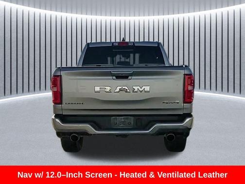 Billet Silver Metallic Clearcoat 2025 RAM 1500 Laramie