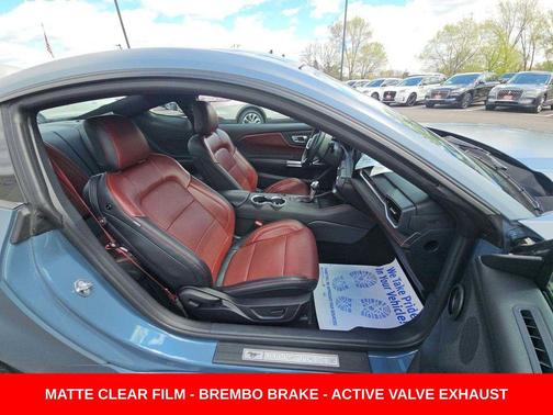 Vapor Blue 2025 Ford Mustang GT Premium