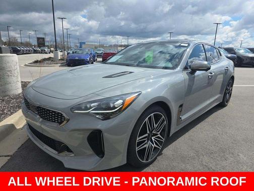 Steel Matte Gray 2023 Kia Stinger GT2