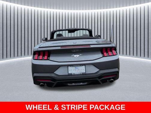Carbonized Gray Metallic 2025 Ford Mustang EcoBoost Premium