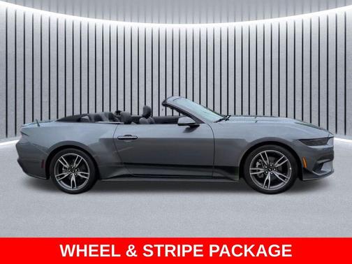 Carbonized Gray Metallic 2025 Ford Mustang EcoBoost Premium