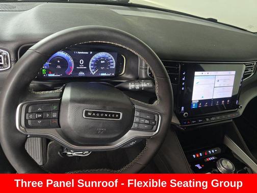 Diamond Black Crystal Pearl 2024 Jeep Wagoneer Series II Carbide