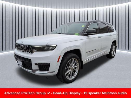 Bright White 2023 Jeep Grand Cherokee L Summit