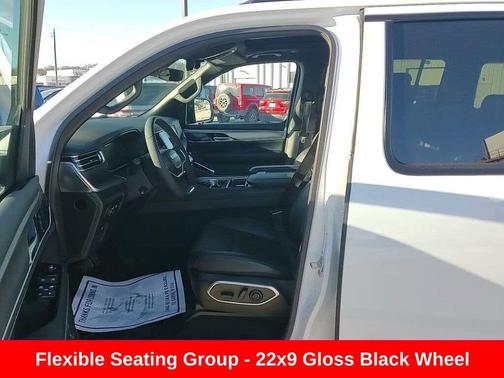 Bright White 2024 Jeep Wagoneer Series II Carbide