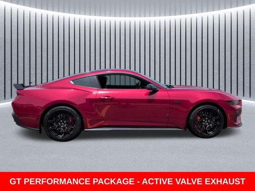 Rapid Red Metallic Tinted Clearcoat 2024 Ford Mustang GT Premium
