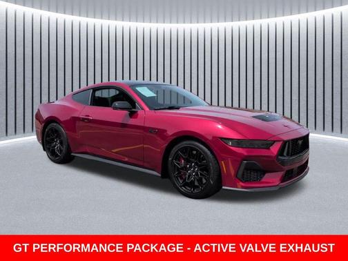 Rapid Red Metallic Tinted Clearcoat 2024 Ford Mustang GT Premium