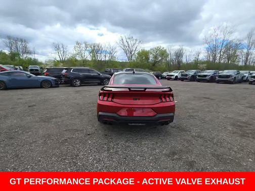 Rapid Red Metallic Tinted Clearcoat 2024 Ford Mustang GT