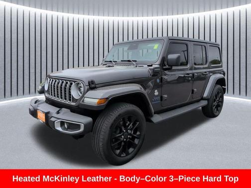 Granite Crystal Metallic Clearcoat 2025 Jeep Wrangler 4xe Sahara