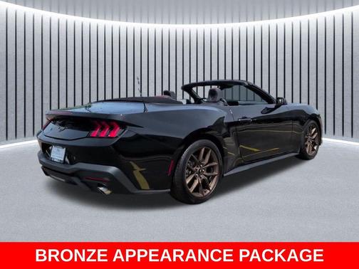 Shadow Black 2025 Ford Mustang EcoBoost Premium