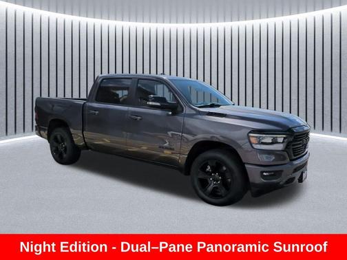 Granite Crystal Metallic Clearcoat 2021 RAM 1500 Big Horn/Lone Star