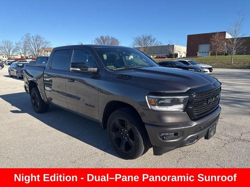 Granite Crystal Metallic Clearcoat 2021 RAM 1500 Big Horn/Lone Star
