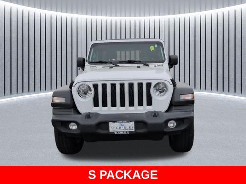 Bright White Clearcoat 2019 Jeep Wrangler Unlimited Sport