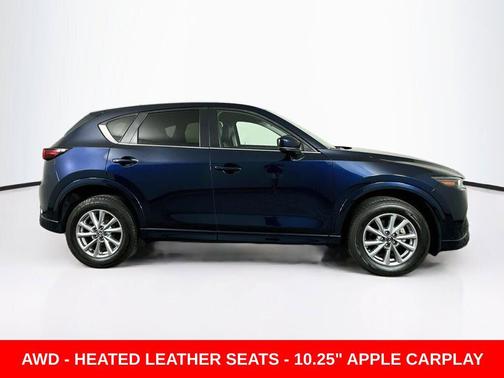 Deep Crystal Blue Mica 2025 Mazda CX-5 2.5 S Select Package