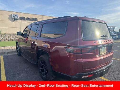 Velvet Red Pearlcoat 2024 Jeep Wagoneer L Series II Carbide 4x4