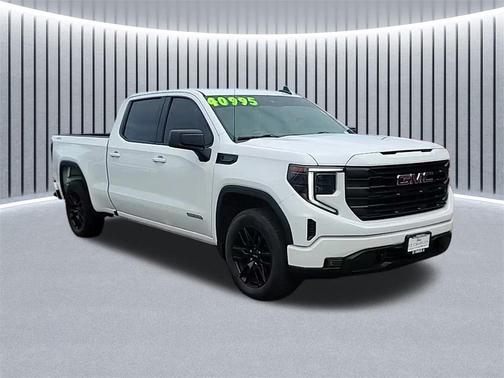Summit White 2022 GMC Sierra 1500 Elevation
