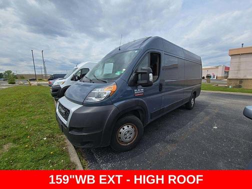 Black Clearcoat 2020 RAM ProMaster 3500 High Roof