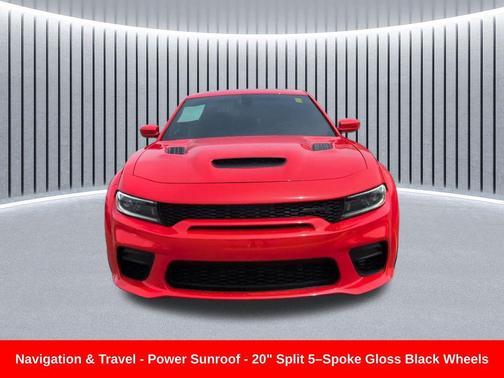 Go Mango 2022 Dodge Charger SRT Hellcat Widebody Jailbreak