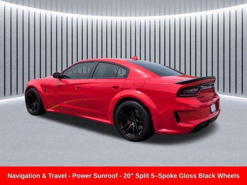 Go Mango 2022 Dodge Charger SRT Hellcat Widebody Jailbreak