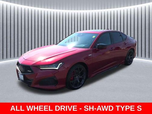 Performance Red Pearl 2022 Acura TLX Type S