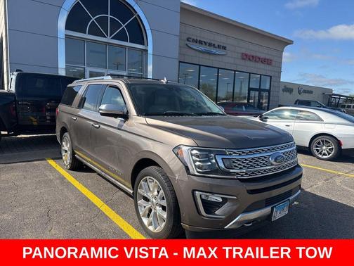Stone Gray 2018 Ford Expedition Max Platinum