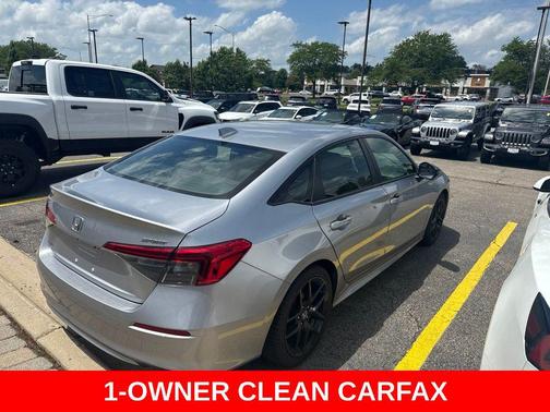 Morning Mist Metallic 2023 Honda Civic Sport