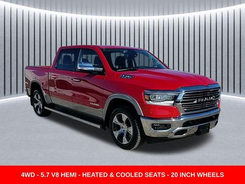 Flame Red Clearcoat 2019 RAM 1500 Laramie