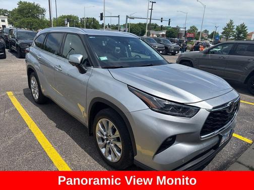 Celestial Silver Metallic 2023 Toyota Highlander Limited