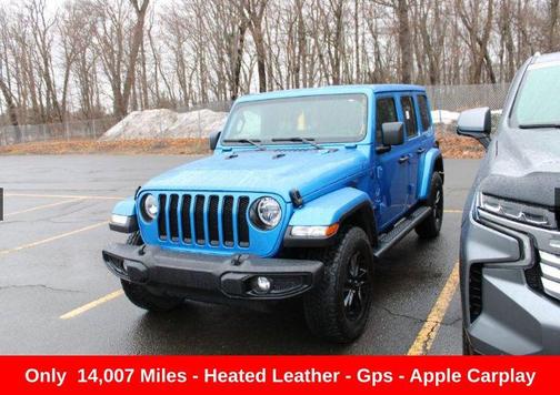 Hydro Blue Pearl 2023 Jeep Wrangler 4-Door Sahara Altitude