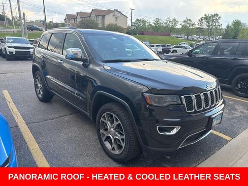 Diamond Black Crystal Pearlcoat 2019 Jeep Grand Cherokee Limited