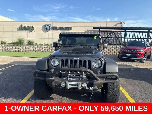 Granite Crystal Metallic Clearcoat 2017 Jeep Wrangler Unlimited Sport